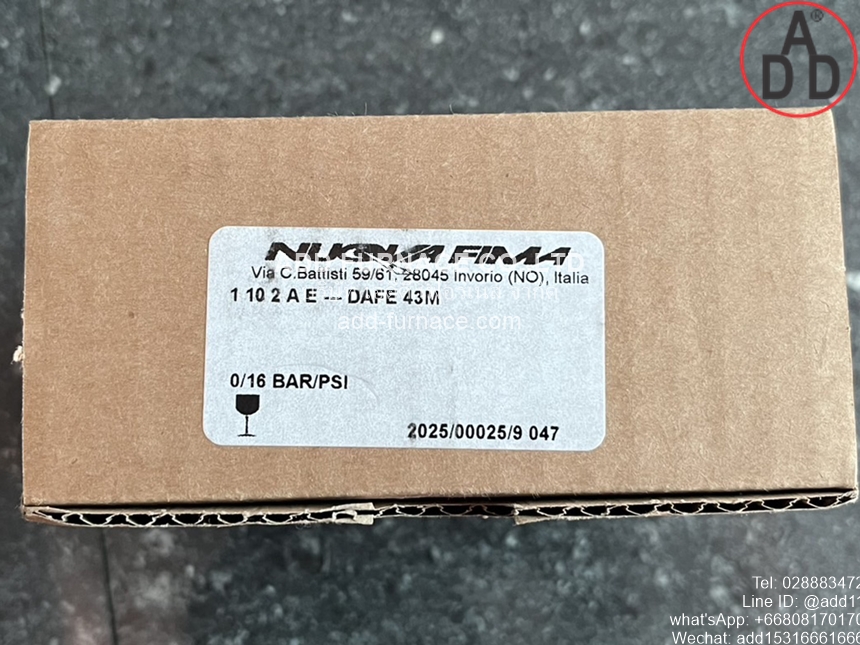 0~16Bar(0~232Psi) Nuova Fima Pressure Gauge(10)
